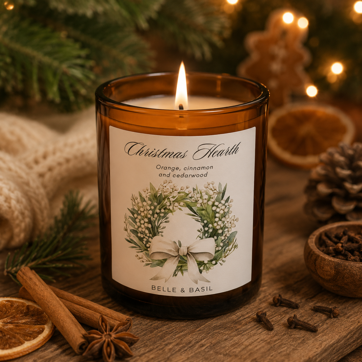 CHRISTMAS HEARTH