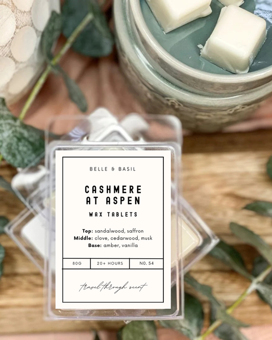 CASHMERE AT ASPEN | wax tablets