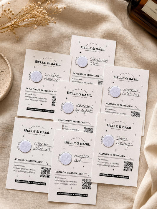 GEURKAARTEN • SCENT CARDS