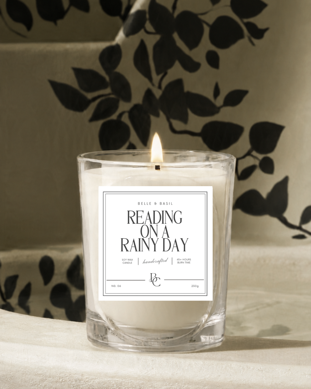 READING ON A RAINY DAY